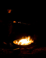 Campfire, Texas Campground