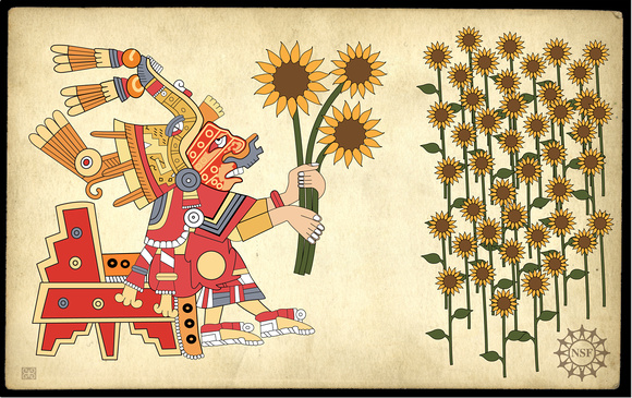 Aztec Sunflowers